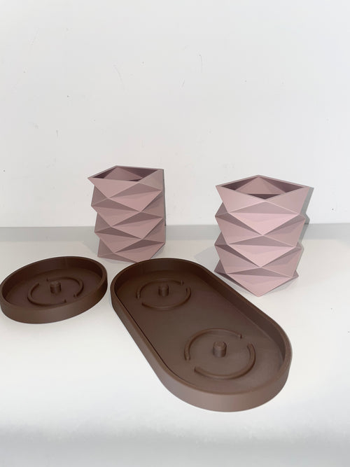 ORIGAMI indoor planter – Geometric Planter for Succulents & Cacti